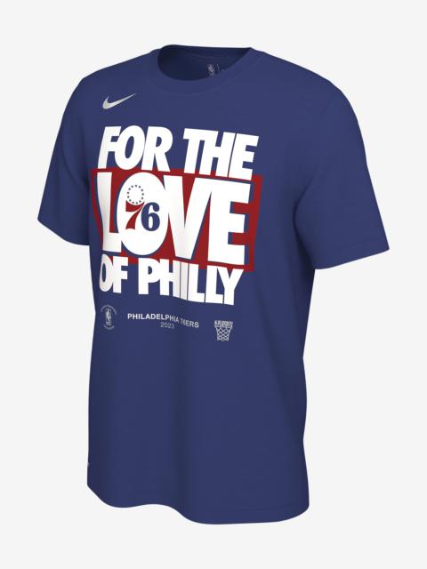 Philadelphia 76ers Nike Men's NBA Playoff Mantra 2023 T-Shirt