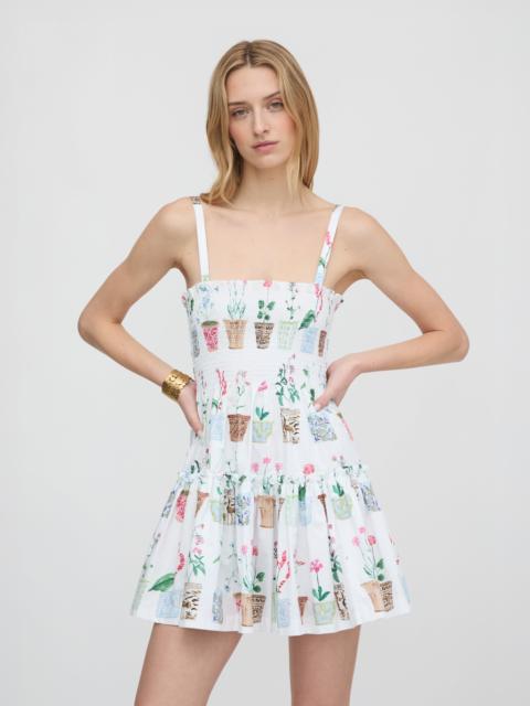 Hill House Home The Seraphina Mini Nap Dress - Flower Pots