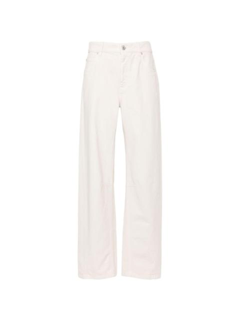 Brunello Cucinelli garment-dyed jeans