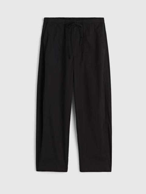 Madewell Pull-On Barrel-Leg Utility Pants in Poplin