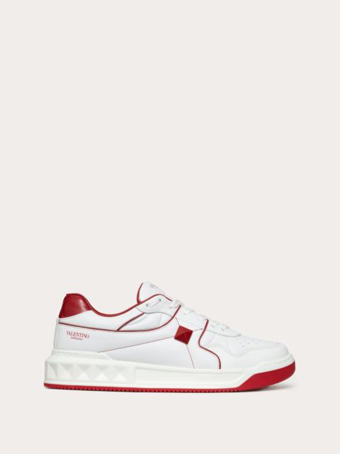 ONE STUD LOW-TOP NAPPA SNEAKER