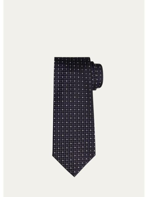 TOM FORD Men's Micro-Jacquard Silk Tie