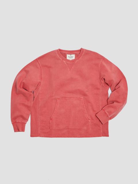 Nigel Cabourn Training Sweater in Vintage Red