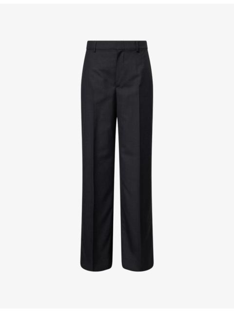 GUCCI Relaxed-Fit Wide-Leg Wool Trousers