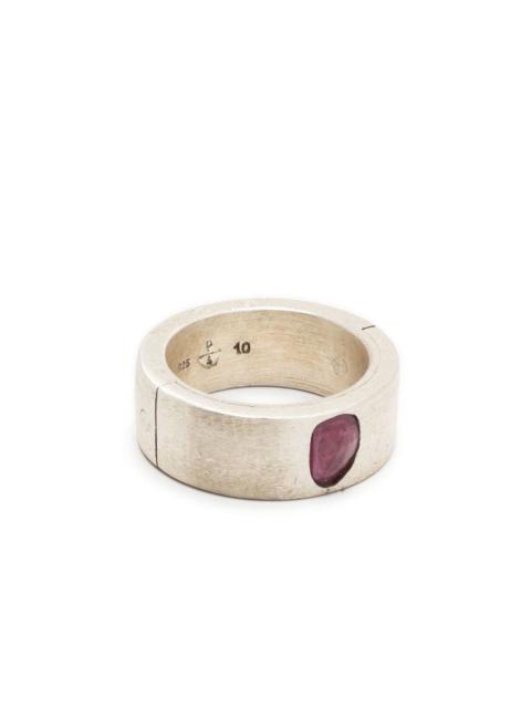 Parts of Four Sistema Single Ruby Slice ring