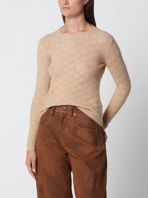 Isabel Marant Étoile Obeline camel baby alpaca sweater