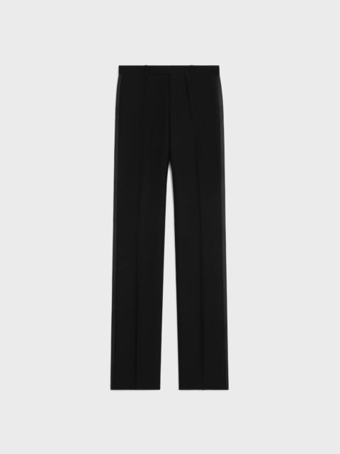 CELINE dylan tux pants in wool and mohair