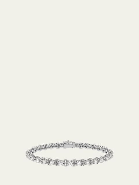 Spinelli Kilcollin 18K White Gold Lumia Diamond Tennis Bracelet