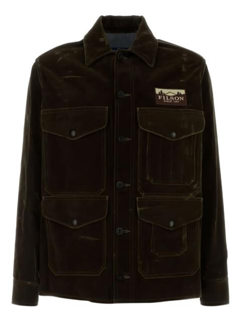 Junya Watanabe MAN x Filson patchwork pocket jacket