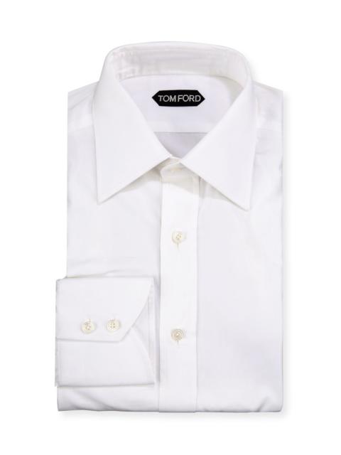 Men's Basic Silk Dress Shirt