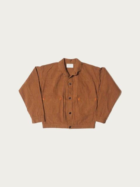 Warehouse & Co. 2214 Heavy Leather Bound Blouse - Duck Stripe