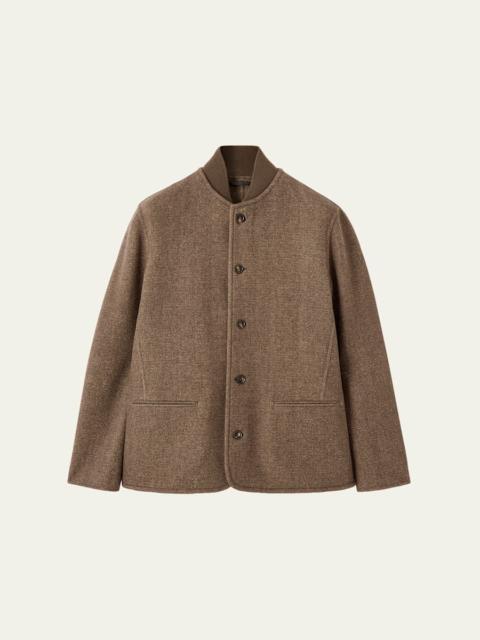 Loro Piana Men's Wish Wool and Cashmere Chilton Jacket