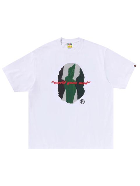 BAPE Shark Seijin Ape Head Relaxed Fit Tee 'White'