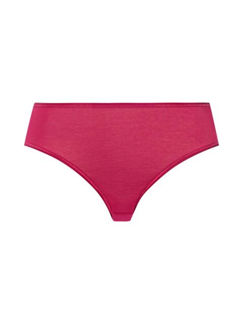 HANRO Cotton Seamless Cotton High Cut Full Brief