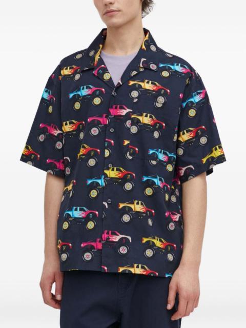 HUGO short-sleeve patterned shirt