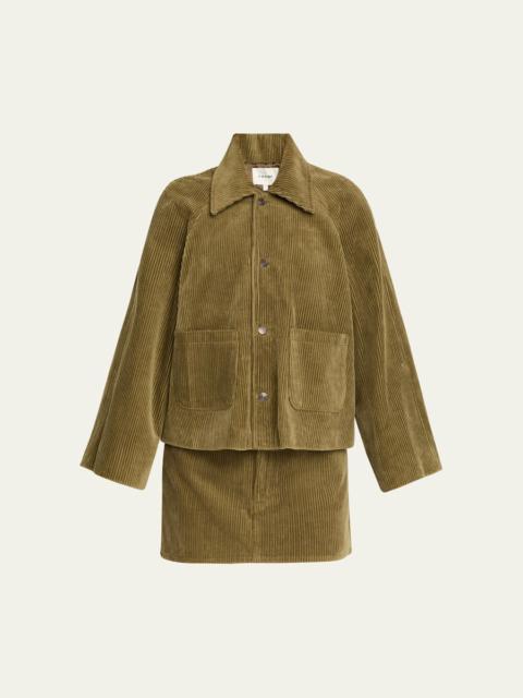 FRAME The Corduroy Swing Jacket