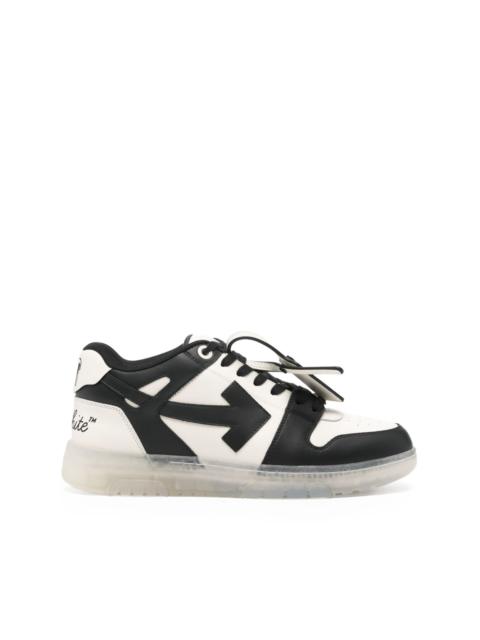 Off-White leather sneakers