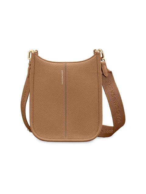 MAISON de SABRÉ Women's Mini Leather Saddle Bag - Sandstone Brown