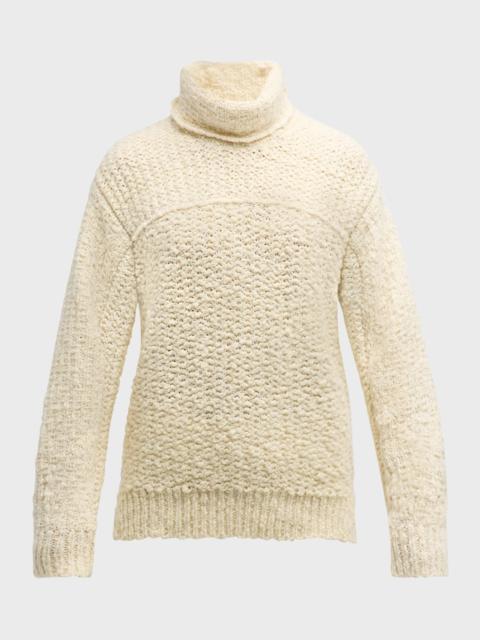 Chunky Knit Turtleneck Sweater