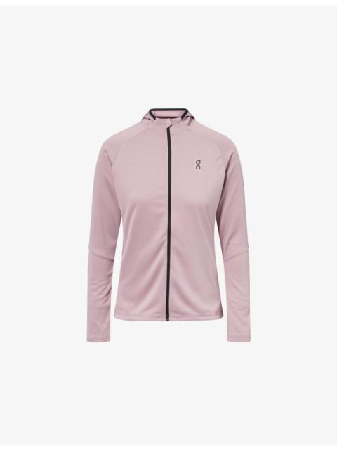 On Climate Zip-Up Performance Stretch-Woven Hoody