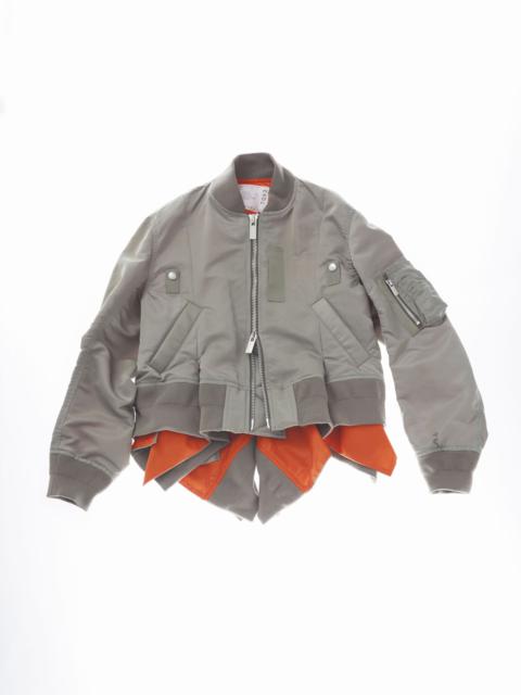 Nylon Twill Blouson