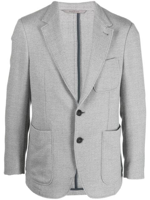 Canali single-breasted wool blazer