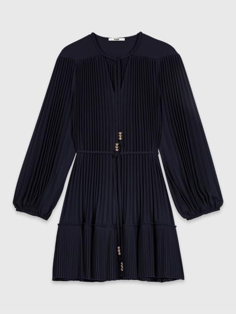 maje Short pleated dress