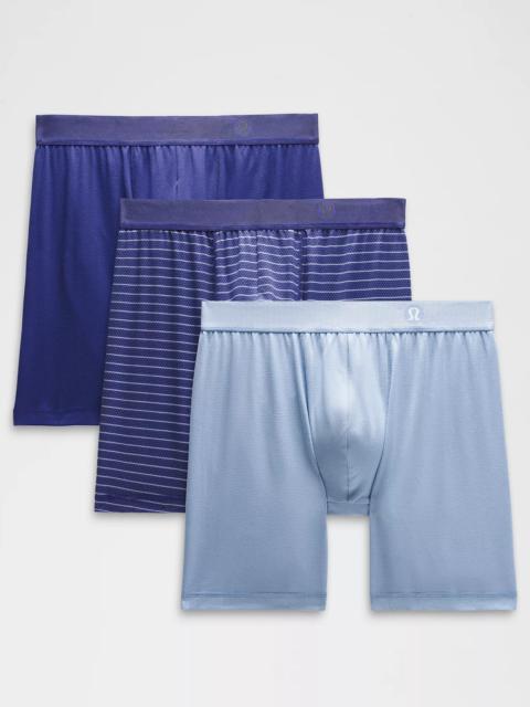 lululemon Always In Motion Long Mesh Boxer 7" *3 Pack