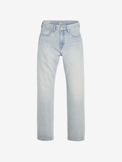 Levi's Easy Dad faded-effect straight-leg jeans