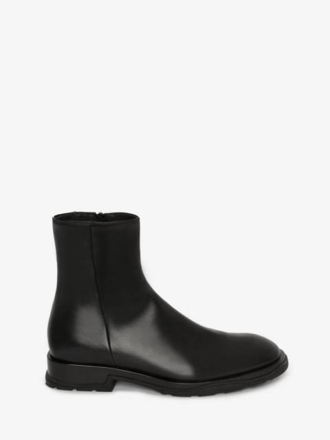 Alexander McQueen Slim Tread Boot in Black