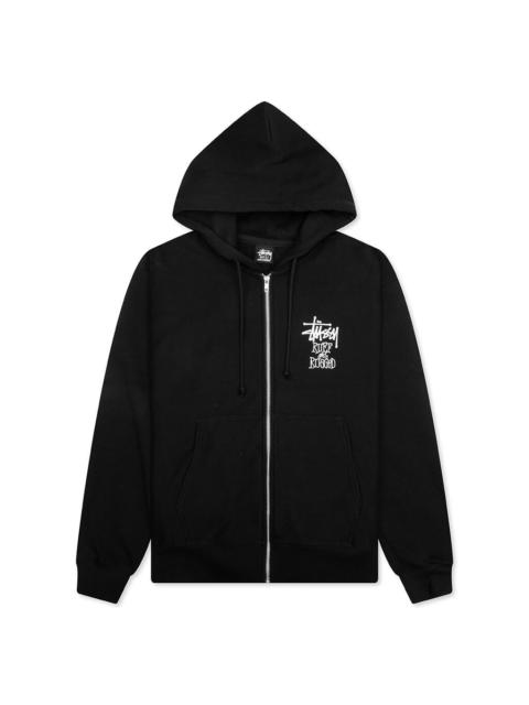★送料・関税込★STUSSY★SKULL CREST HOODIE★パーカー★ Stüssy SKULL CREST HOODIE - BLACK | REVERSIBLE