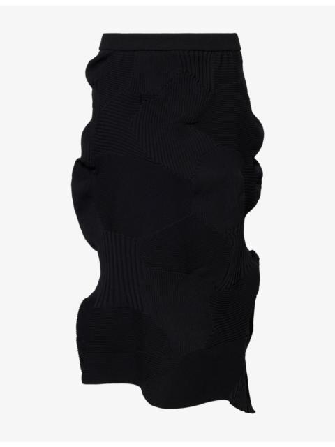 ISSEY MIYAKE Kone Kone Pleat Knit Midi Skirt