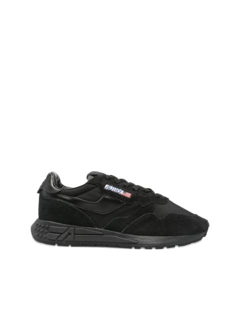 AUTRY suede logo-patch sneakers