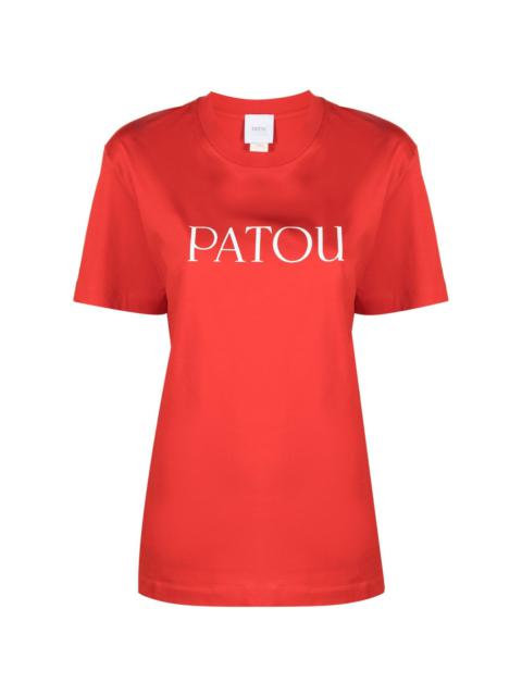 PATOU logo-print organic cotton T-shirt