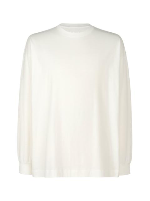 トップス Taslan Nylon x Cotton Jersey L/S T-Shirt Taslan Nylon x Cotton Jersey L/S T-Shirt | sacai Official
