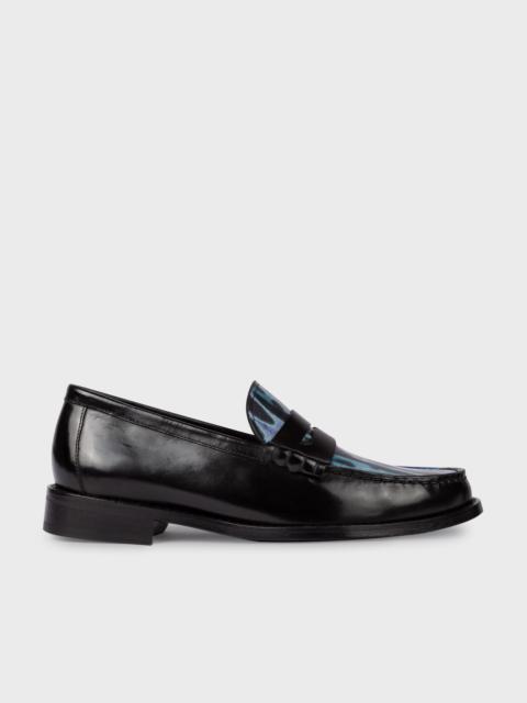Paul Smith 'Cassini' Loafers With Leopard Vamp