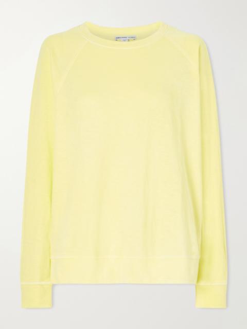 JAMES PERSE Supima Cotton-terry Sweatshirt
