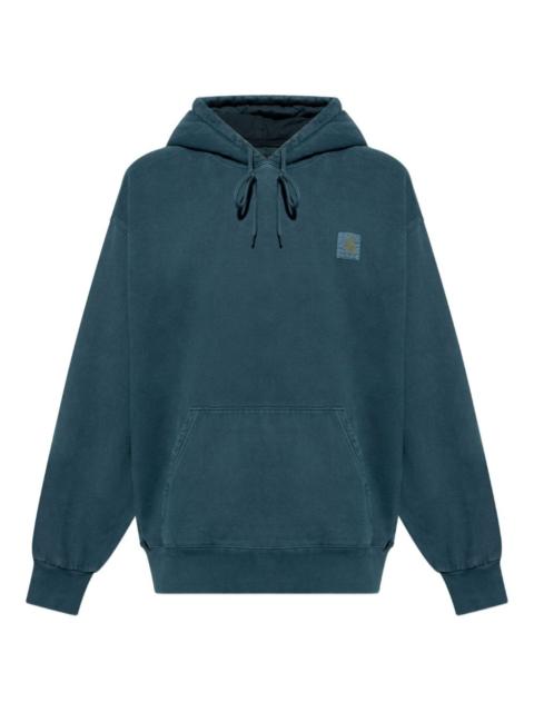 Carhartt logo-patch hoodie