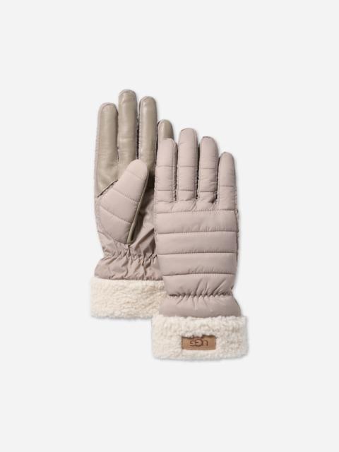 UGG ® Women's AW ®fluff Cuff Glove in Oyster