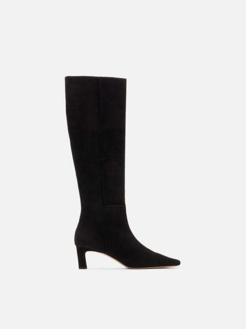 SCAROSSO Kira Black Suede
