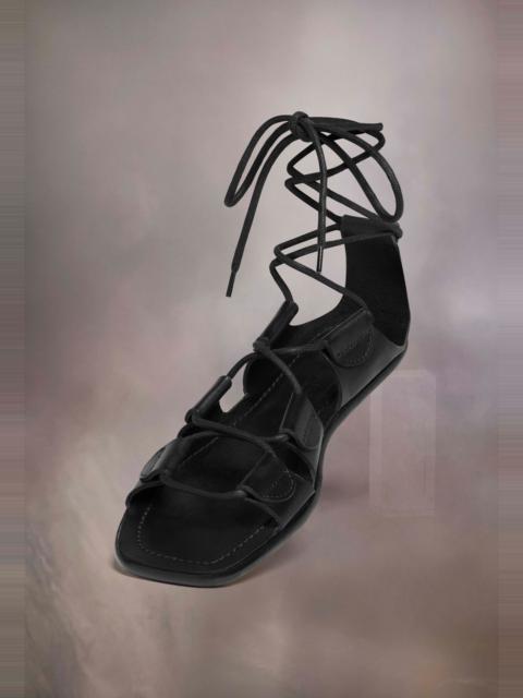 Laced sandal