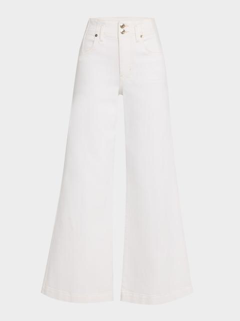 FRAME The Seamed Wide Trouser Jeans