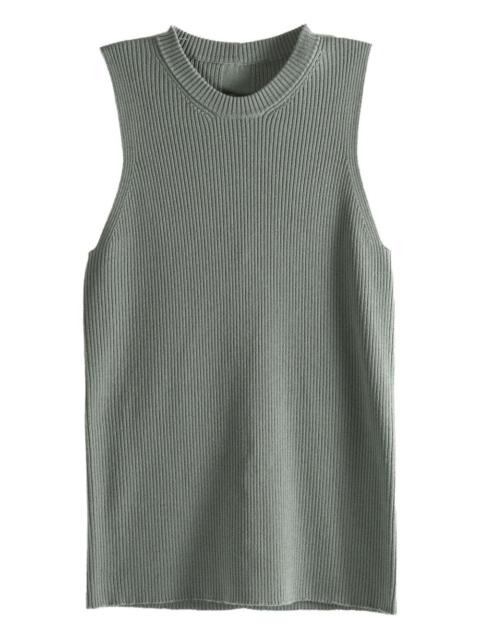 Rick Owens ribbed sleeveless tank top