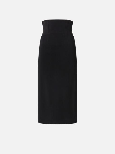 MIDI SKIRT WITH BUSTIER WAIST