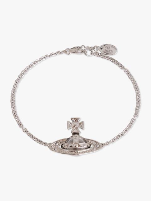 Vivienne Westwood｜ (PINA BAS RELIEF BRACELET (61020066 Vivienne Westwood: Silver Pina Bas Relief Bracelet | SSENSE