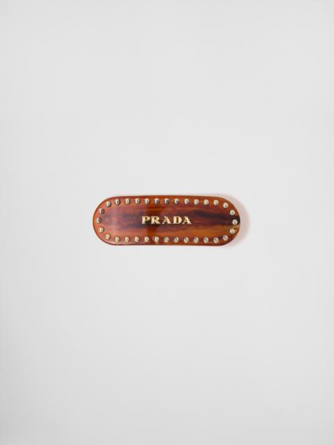 Prada Plex Hair Clip