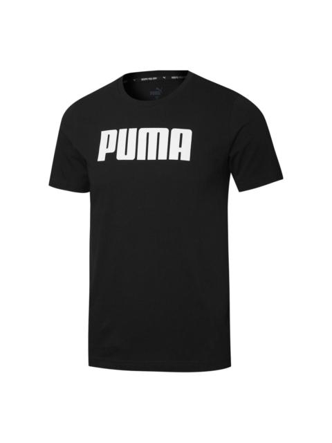 PUMA Active Logo T-Shirt 'Black' 845995-01
