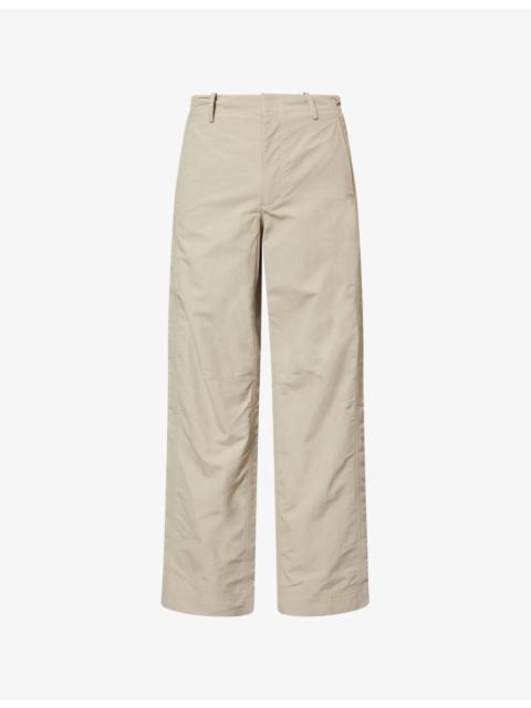 SIMKHAI Nicolas Straight-Leg Tech Woven Trousers