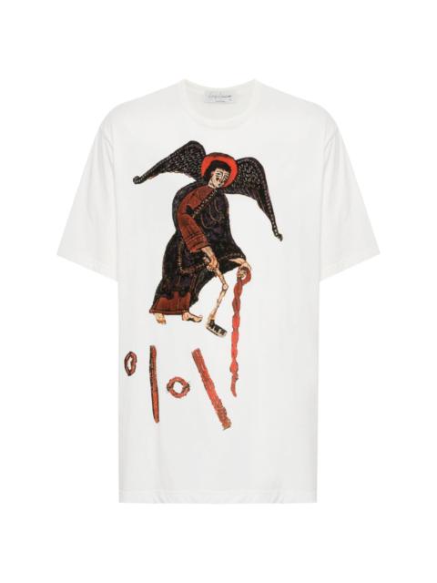 Yohji Yamamoto graphic-print T-shirt