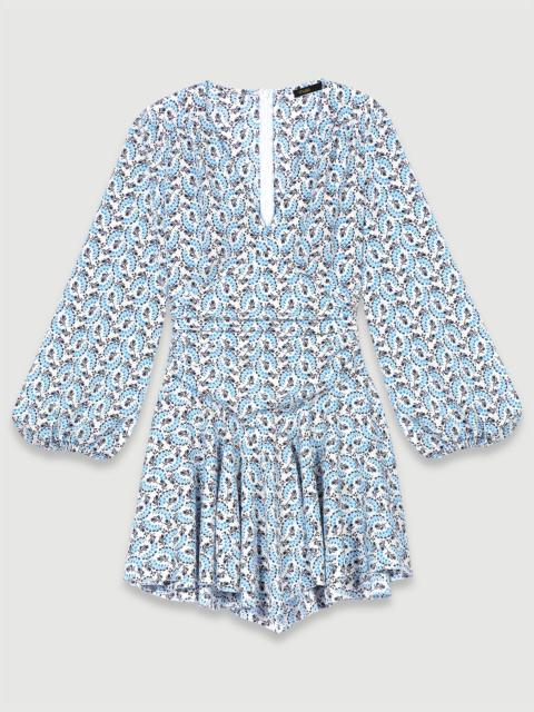 maje Short crepe dress